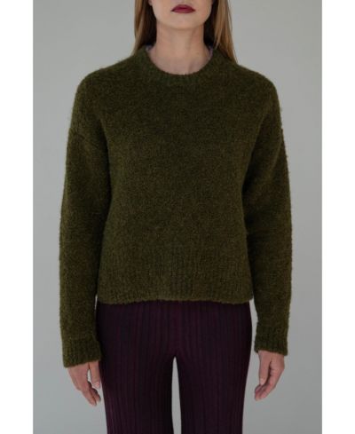 SSKEIN Women's Belle Boucle Pullover Sweaters