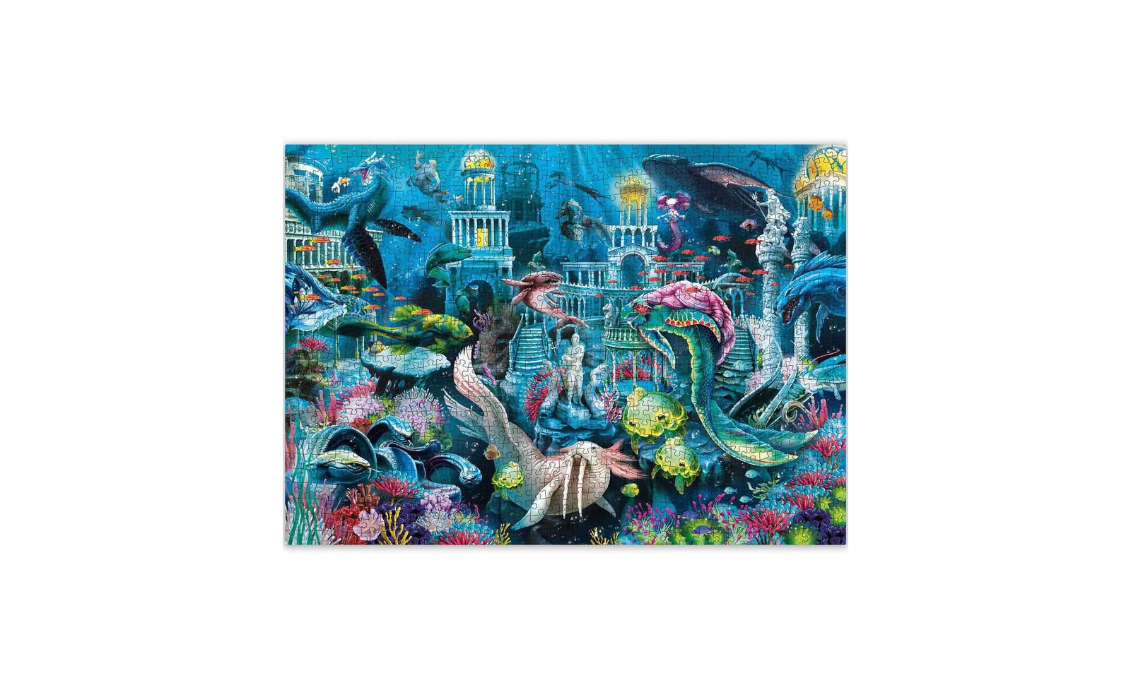 Quokka Пазл 1000 Pieces Lost City Under The Ocean