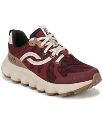 Windsor Red Faux Leather/Mesh