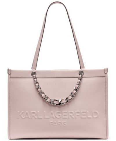 KARL LAGERFELD PARIS кожаная сумка тоут Savoie Large
