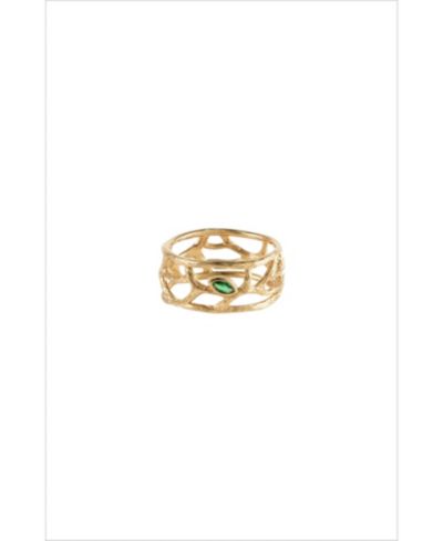 RETRO CHIC Verdant Whisper Ring