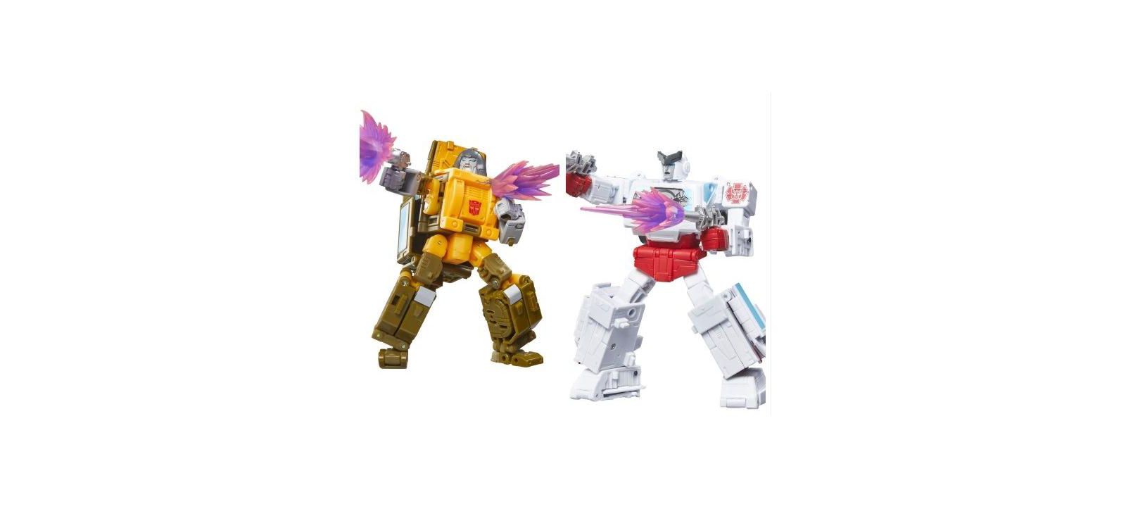 Набор Transformers 86-27 Brawn and 86-28 Autobot Ratchet 2-Pack Deluxe Class Studio Series | Transformers: The Movie 86