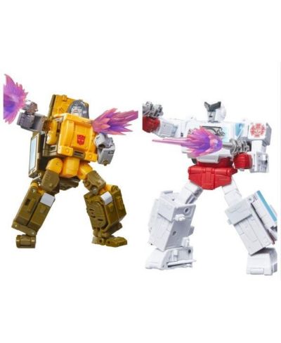 Transformers 86-27 Brawn and 86-28 Autobot Ratchet 2-Pack Deluxe Class Studio Series | Transformers: The Movie 86