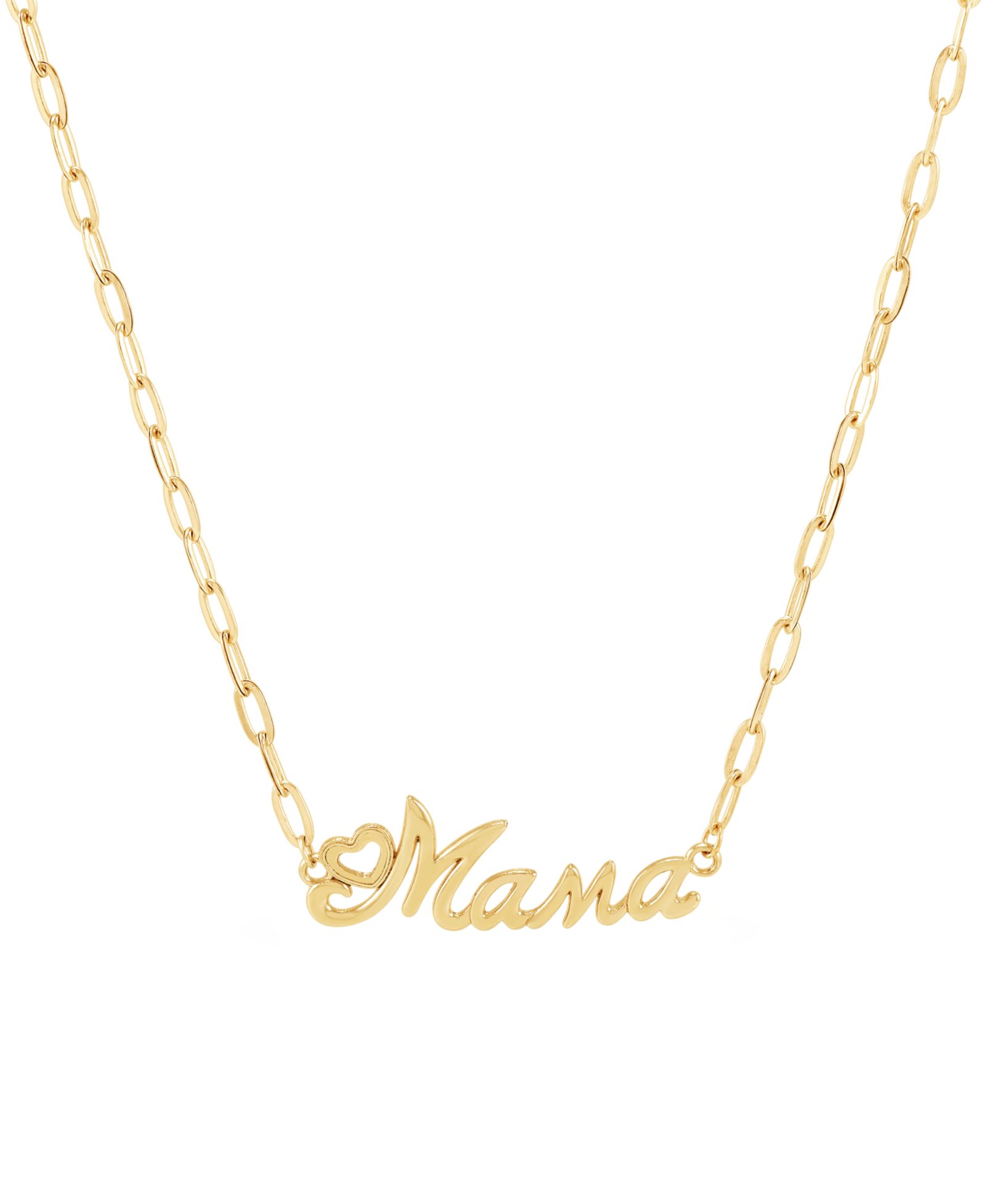 Подвеска Macy's "Mama" из 10k желтого золота