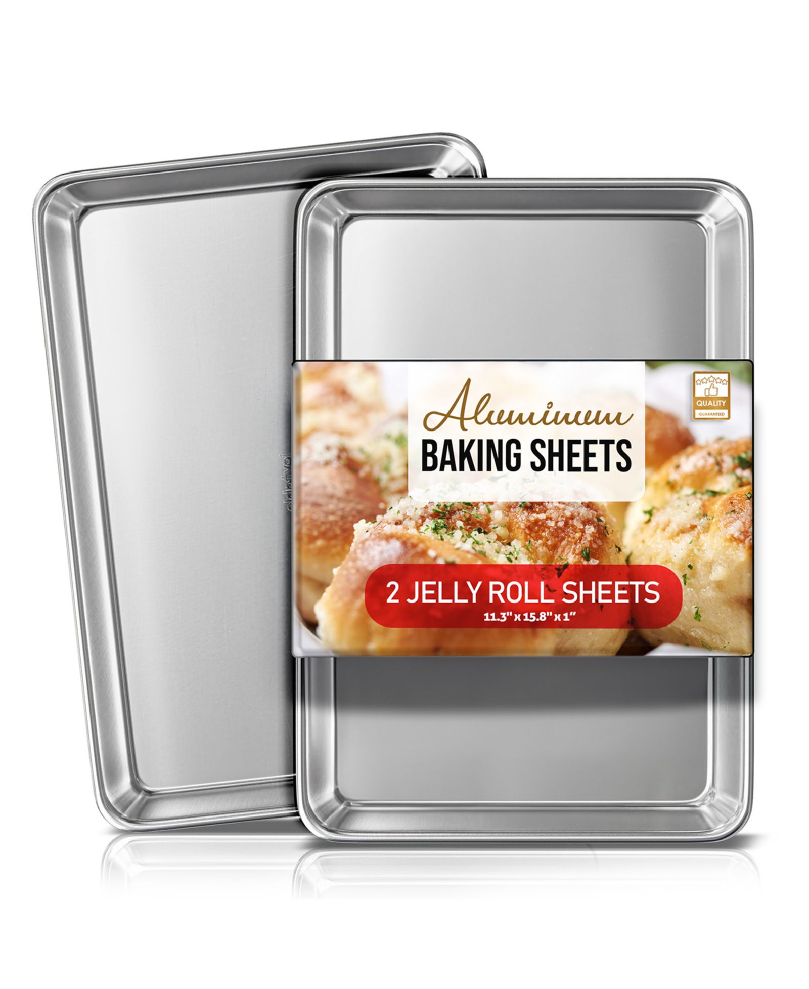Комплект из 2 штук Nestl Non-Stick Aluminum Baking Sheet