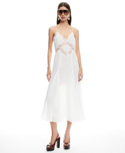 Lioness Women's Harmony Plunge Neck Midi Dress