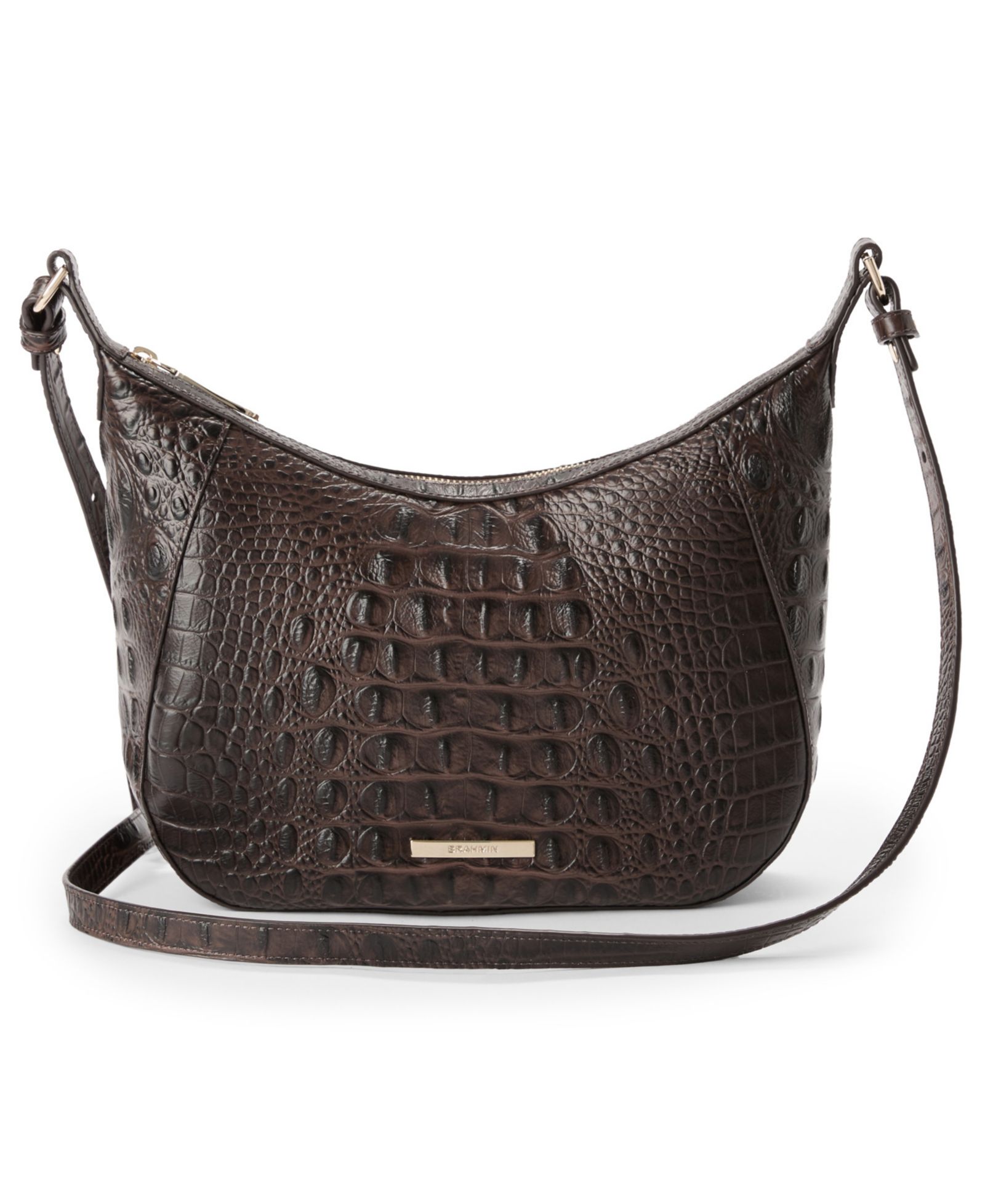 Brahmin Corinne Alden Road Small Leather Crossbody Bag
