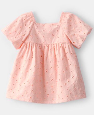 Платье Carter's Baby Girls' Eyelet Short-Sleeve