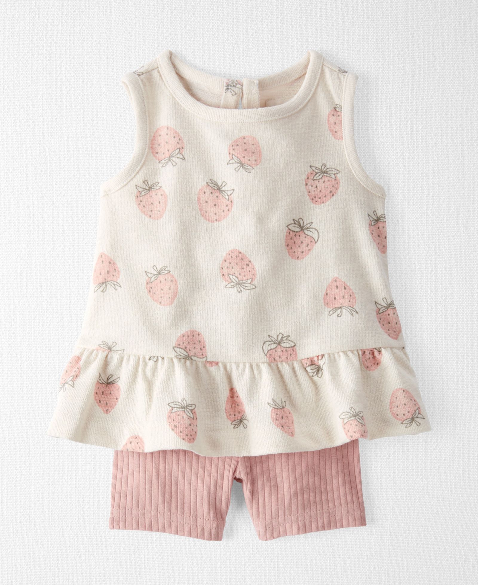 Little Planet by Carter's Детский комплект из топа и шорт Berry Patch, 2-Piece Set
