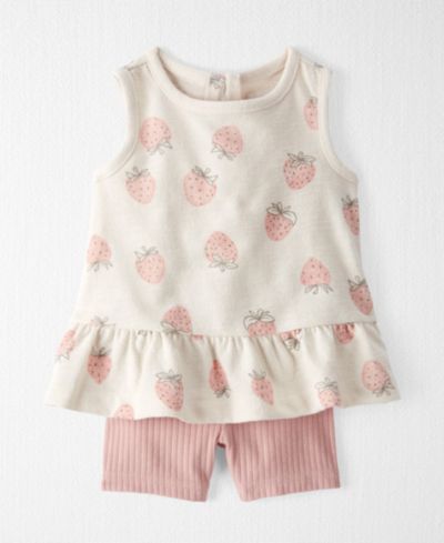 Little Planet by Carter's Детский комплект из топа и шорт Berry Patch, 2-Piece Set