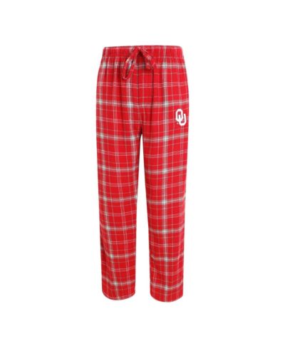 Мужские брюки в клетку Concepts Sport Oklahoma Sooners Crimson Big & Tall Ultimate