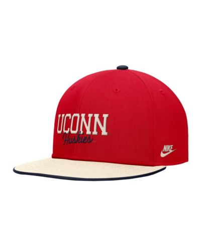 Мужская кепка Nike Red UConn Huskies Script Pro Dri-FIT Snapback
