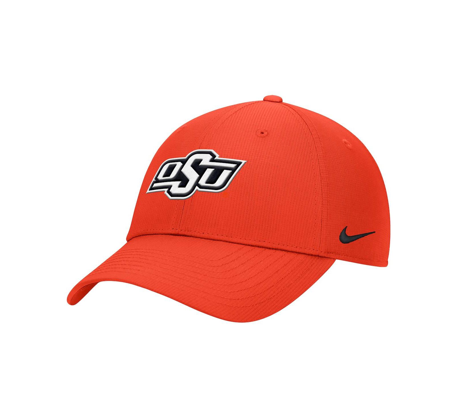 Nike Мужская регулируемая кепка Oklahoma State Cowboys 2025 On-Field Club Performance, Orange