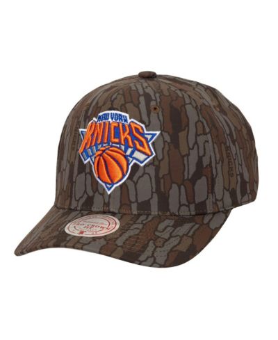 Men's Camo New York Knicks Hidden Pro-Crown Adjustable Hat