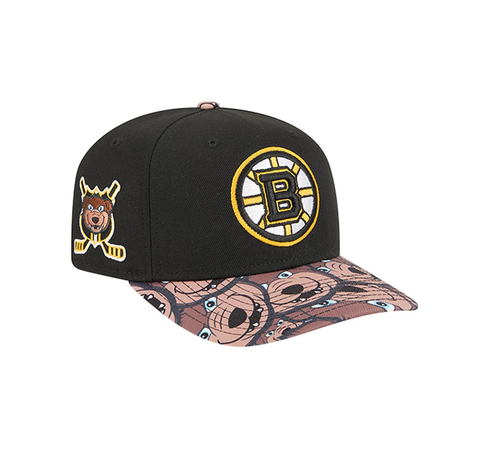 New Era Мужская кепка Boston Bruins Mascot Visor 9SEVENTY Adjustable