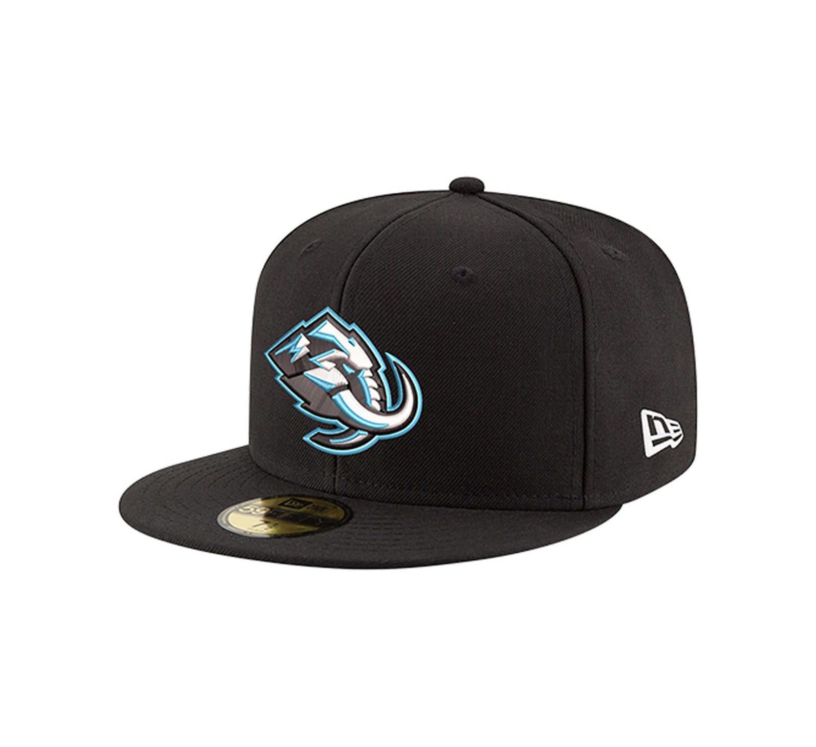 Кепка New Era Men's Black Utah Mammoth Core 59FIFTY Fitted