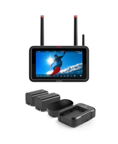 Монитор-рекордер Atomos Ninja TX 5.2" Full HD Touchscreen Wi-Fi HDR On-Camera, поддерживает 12G-SDI/4K HDMI, комплект с Universal Power Kit
