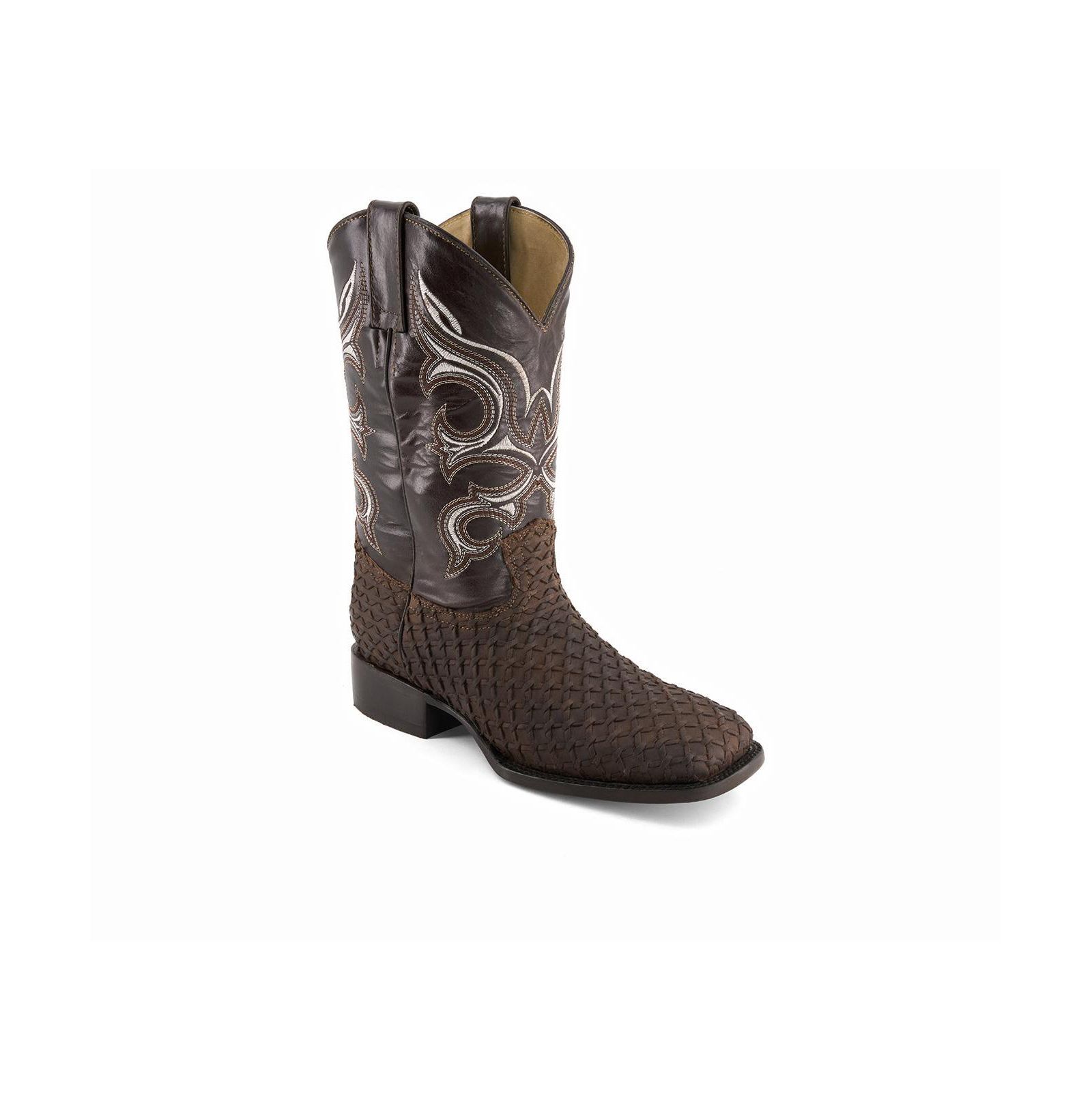 Forastero Men's Real Leather Cowboy Boots