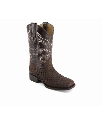 Forastero Men's Real Leather Cowboy Boots