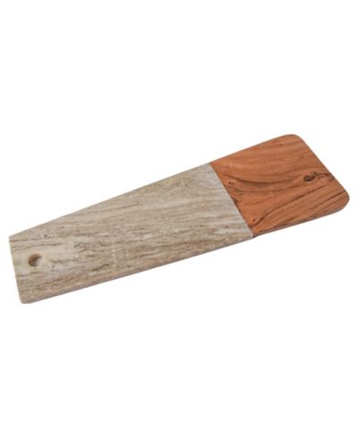 Verve Culture Marble Charcuterie Board - Tan