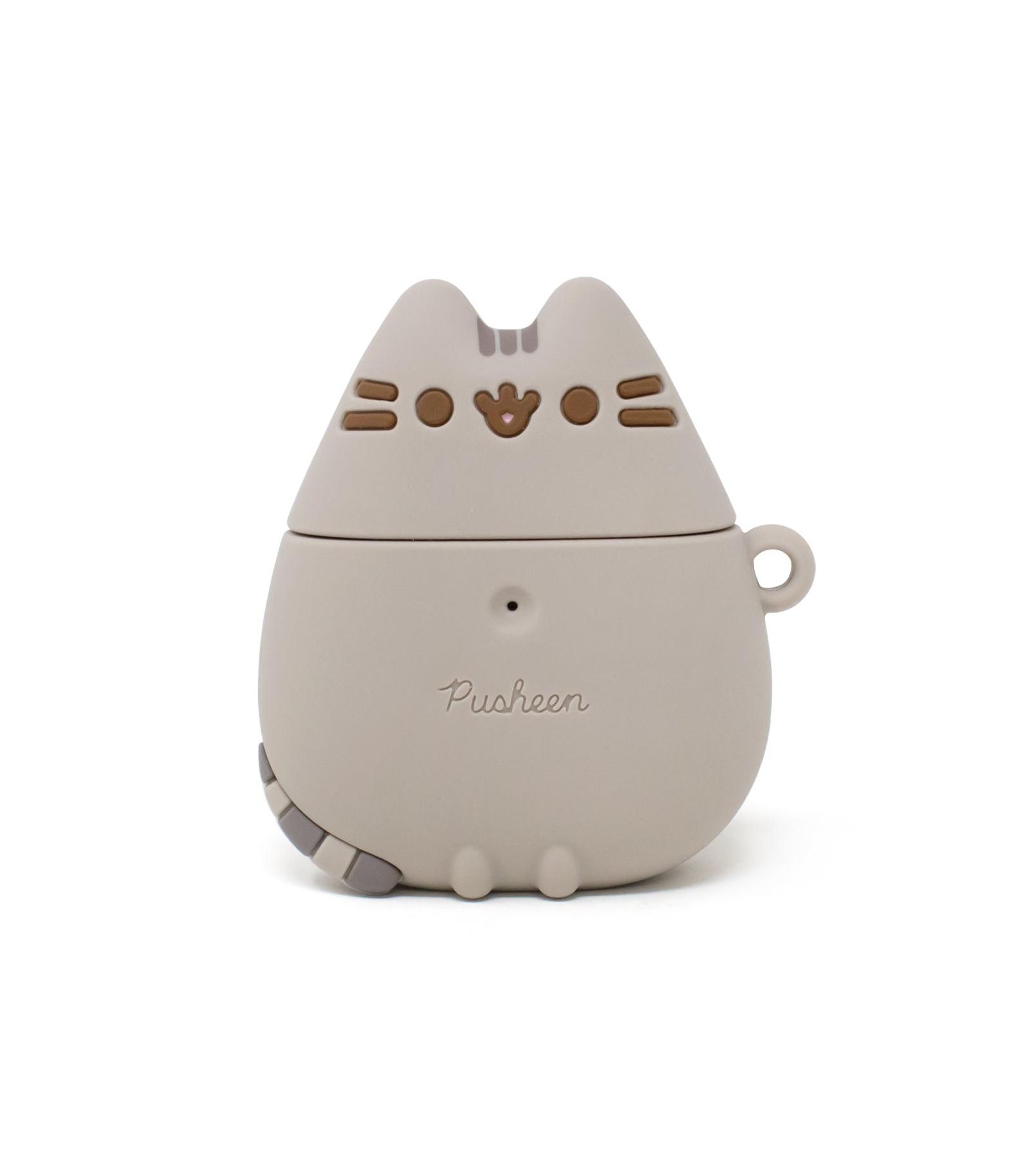 Pusheen 3D Laying Down Wireless Charging AirPods Case Compatible with Apple AirPods 1 and 2