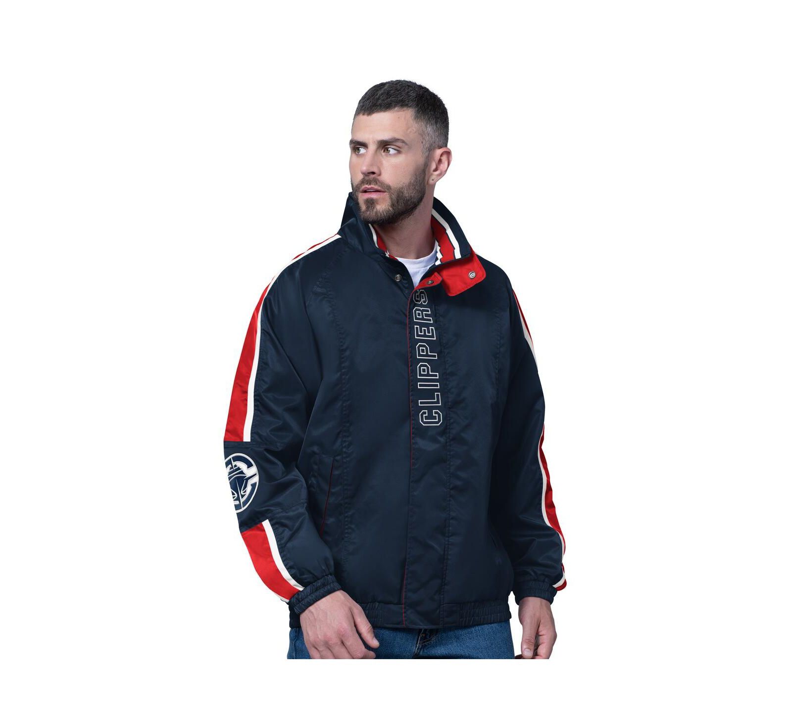 Мужская легкая куртка Starter LA Clippers Freestyle Full-Zip