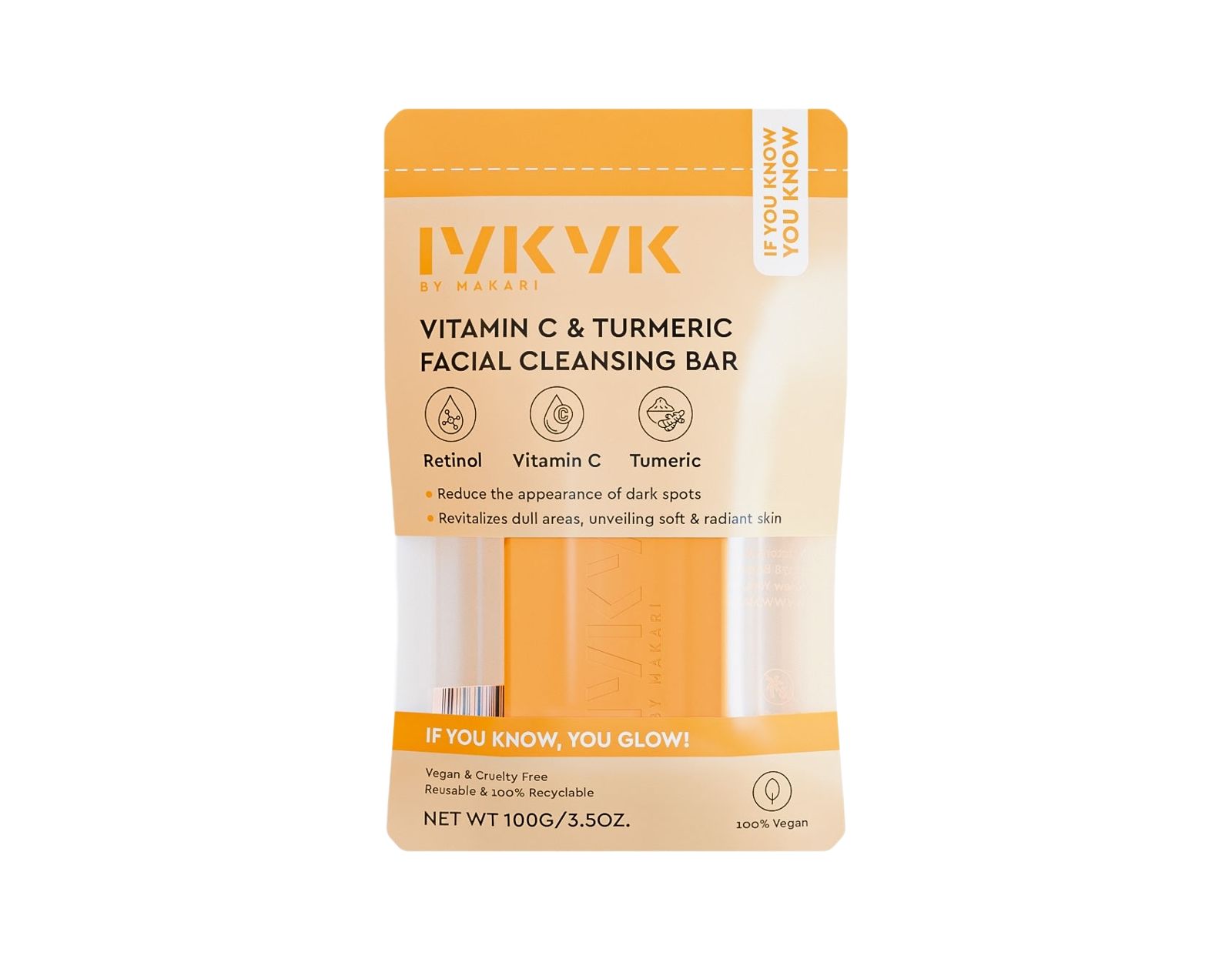 Очищающее мыло для лица Makari Vitamin C & Turmeric - 7oz
