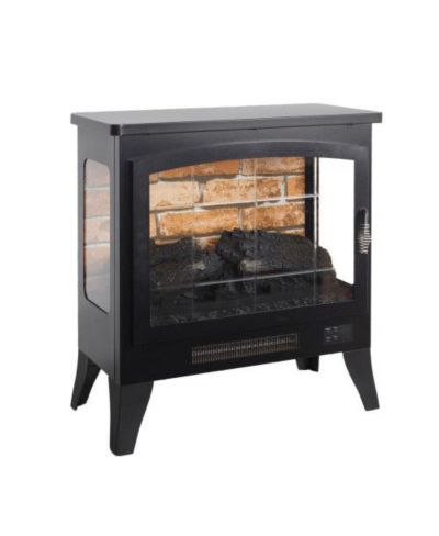 Электрический камин Flynama 21 inch Three-sided Freestanding с эффектом 3D пламени и пультом