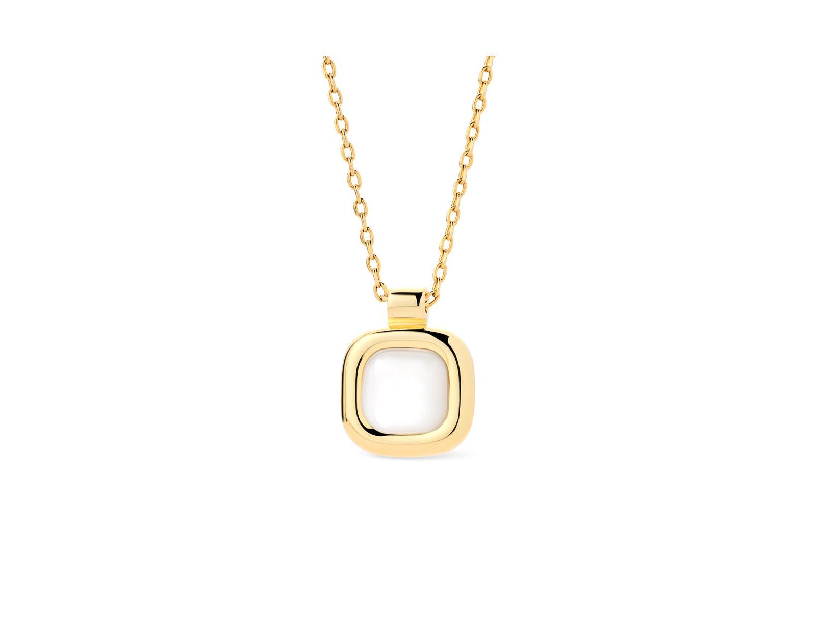 Ana Luisa Clara Mother of Pearl 14K Gold-Plated Pendant Necklace