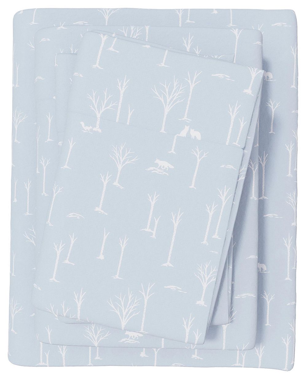 Linery and Co. Ultra-Soft Turkish Cotton Flannel Lodge Print Sheet Set