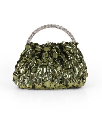 Женский клатч Jewel Badgley Mischka с пайетками