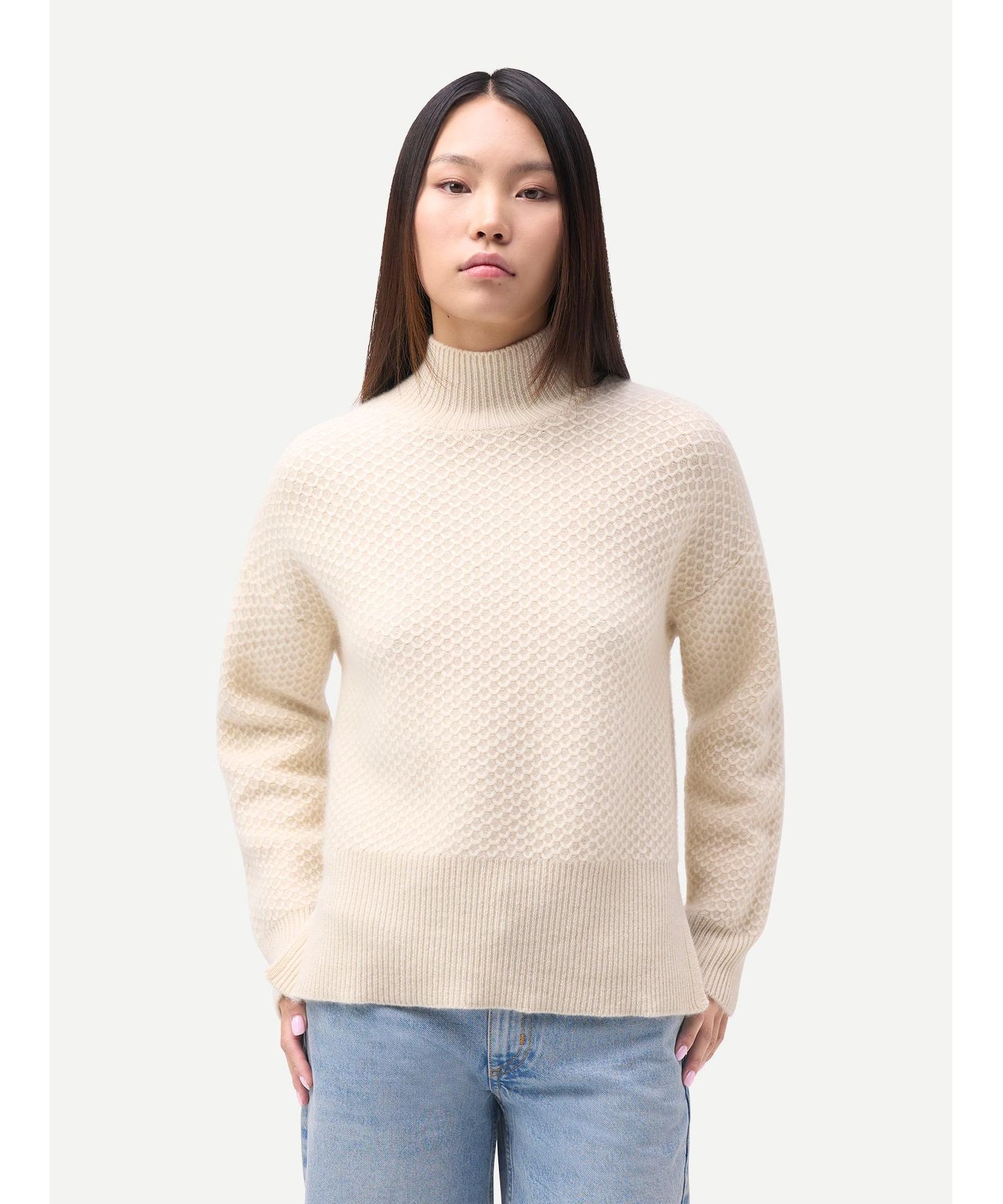 Женский кашемировый джемпер Gobi Cashmere Women's Mongolian Cashmere High-neck