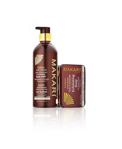 Набор по уходу за кожей Makari Exclusive Toning Milk & Soap