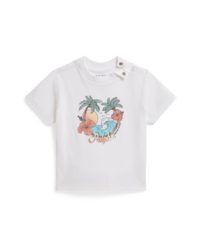 Polo Ralph Lauren Детская джерси-футболка с принтом Crewneck