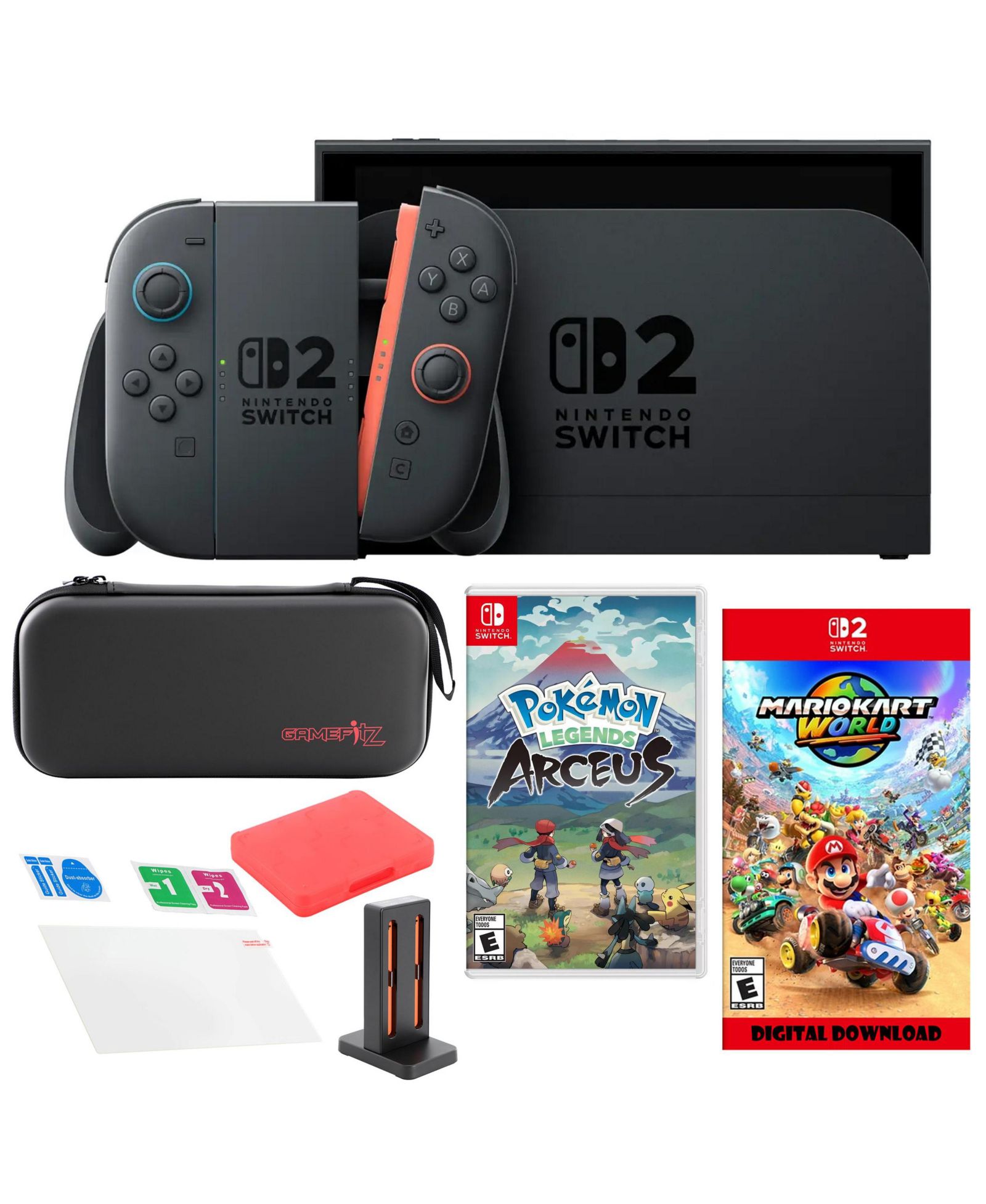 Набор Nintendo Switch 2 MarioKart с Arceus и аксессуарами