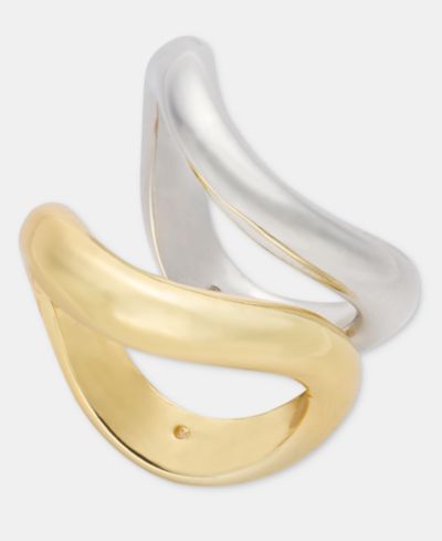 Набор колец On 34th Two-Tone 2-Pc. Set Wavy Rings