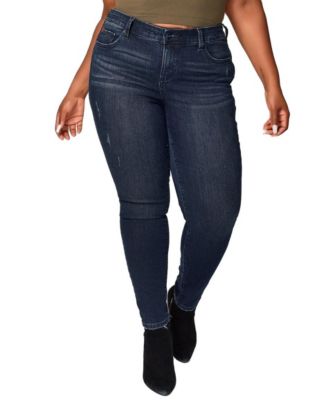 Женские джинсы SLINK Jeans Denim Mid Rise Skinny