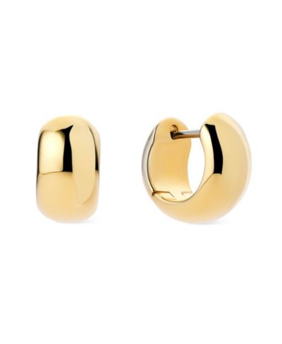 Серьги-кольца Ana Luisa Giulia Bold Chunky 14K Gold-Plated