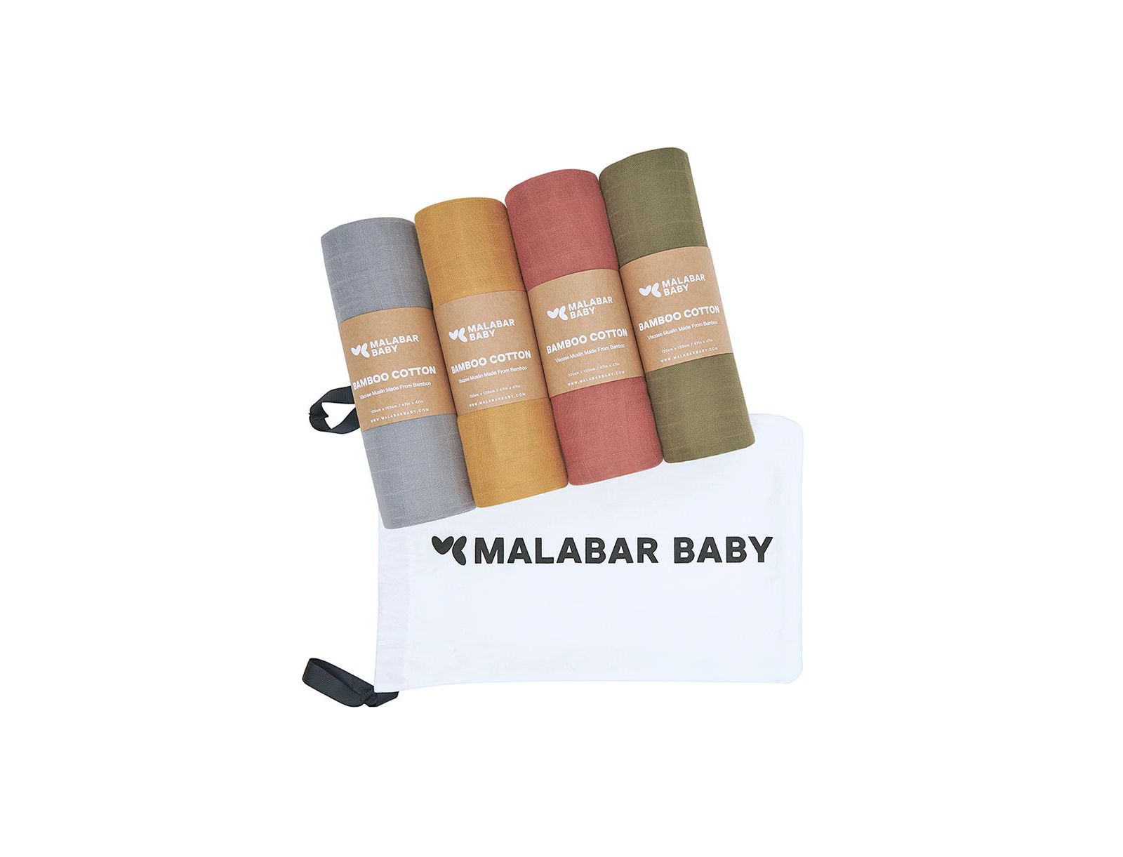 Набор для пеленания Malabar Baby, 4 шт