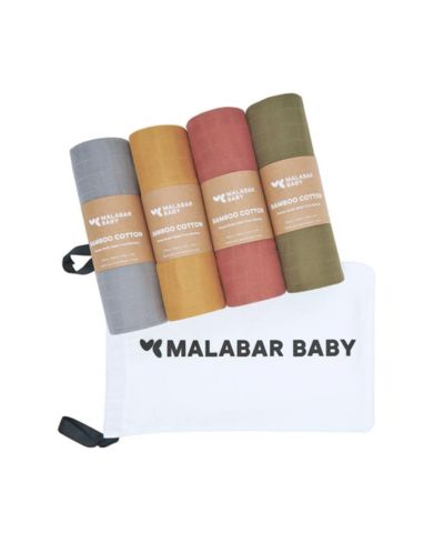 Набор для пеленания Malabar Baby, 4 шт