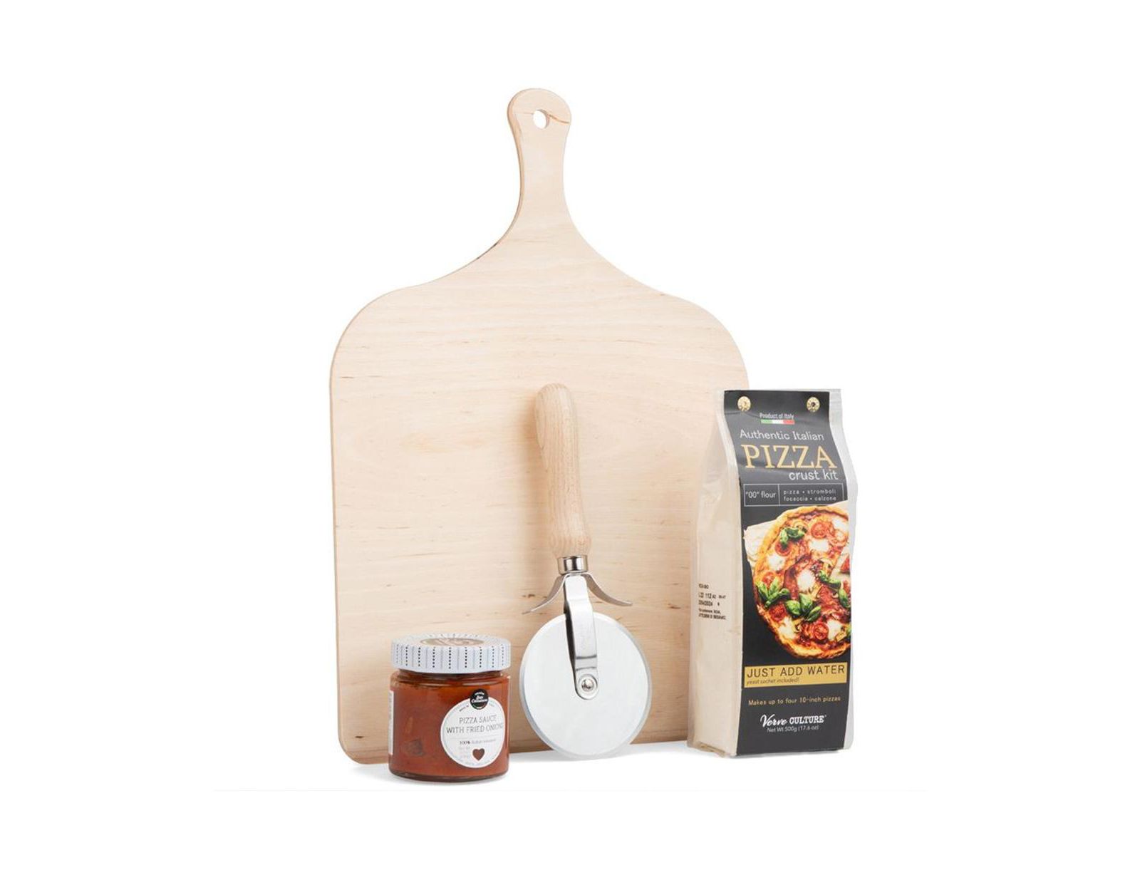 Набор Verve Culture Italian Beechwood Pizza Slicer and Tray Set