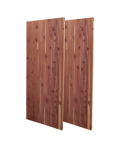 Кедровые панели Household Essentials для шкафа, 2 штуки, свежий аромат кедра