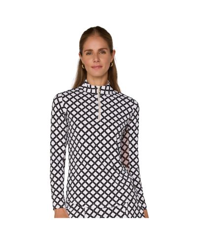 G Lifestyle Long Sleeve Mock Neck Top