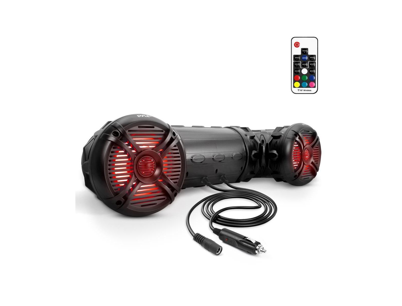 Pyle 1000 Watt Off-Road Bluetooth Speaker System with LED Lights