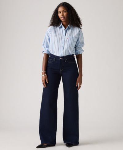 Levi's Женские джинсы 318 Shaping Stellar-Stretch Wide-Leg 30"