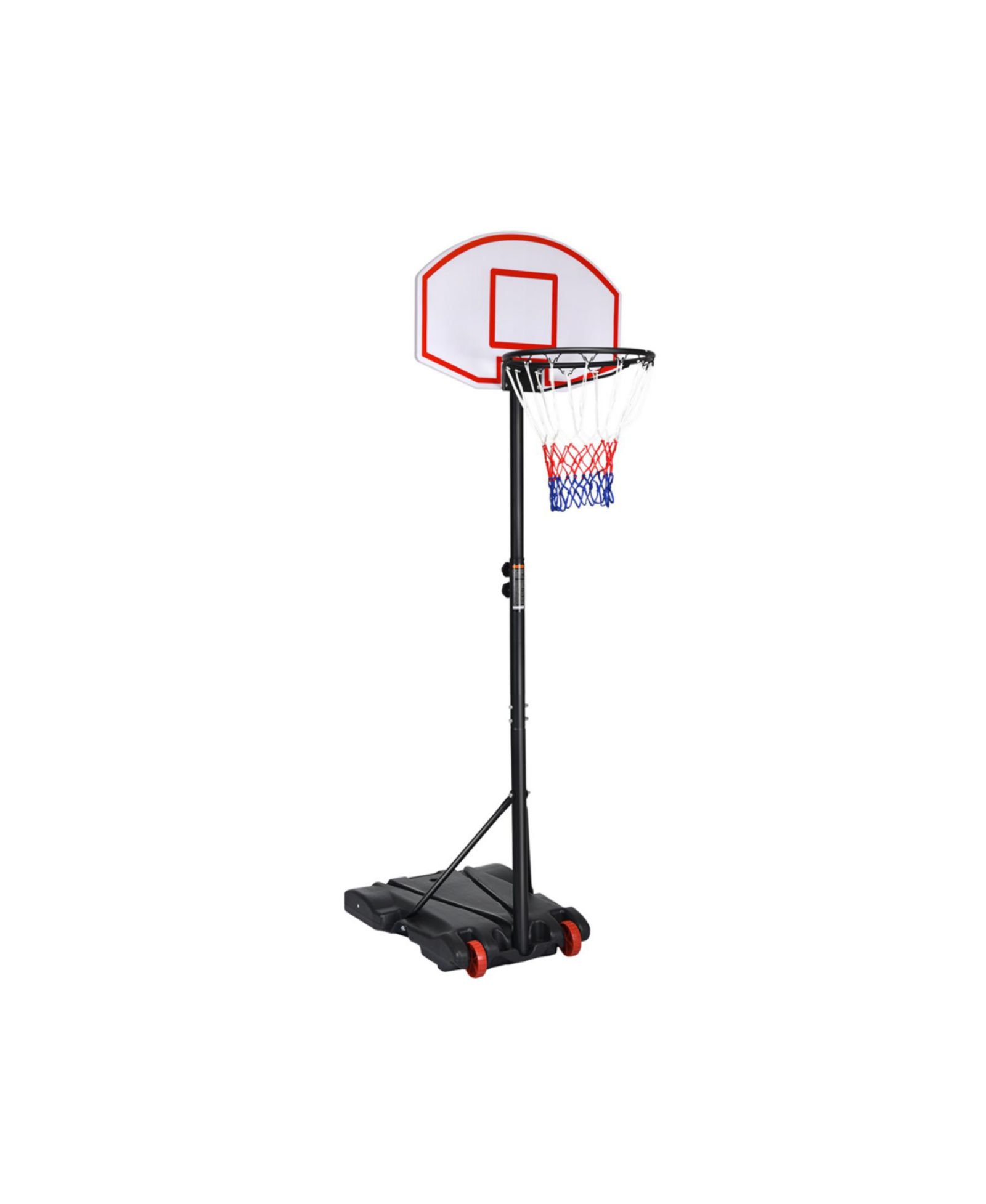 SUGIFT Adjustable Basketball Hoop System Stand with Wheels