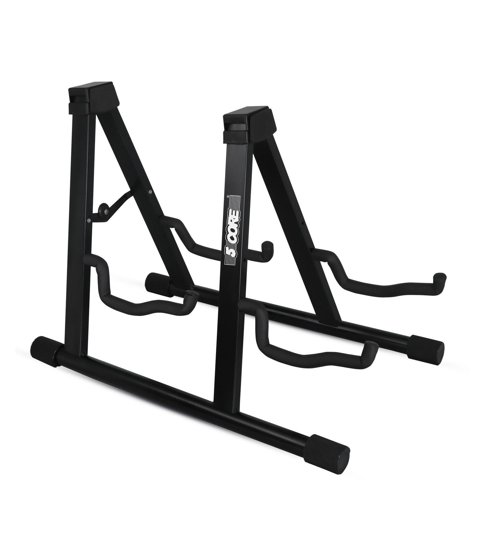 Стойка для гитар 5 Core Double Guitar Stand Floor Adjustable A Frame Folding Acoustic Electric Guitars Holder Stands GSS 2N1 BLK