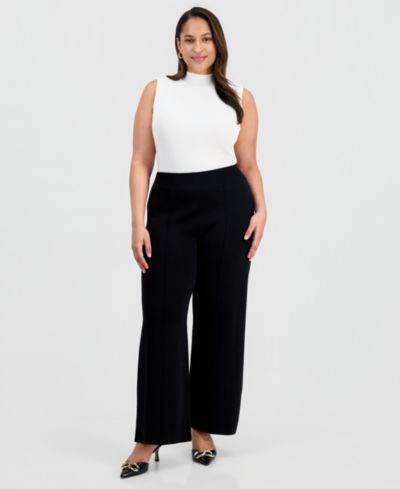 Женские трикотажные брюки Tahari ASL Plus Size
