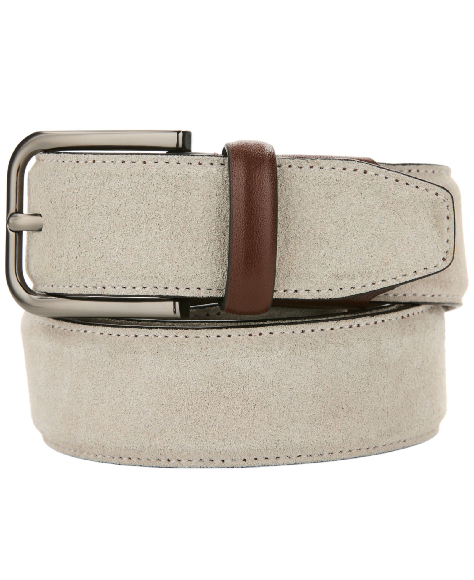 Perry Ellis Portfolio Men's Summer Suede Leather Belt