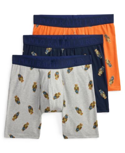 Polo Ralph Lauren Мужские боксеры-брифы комплект из 3 шт